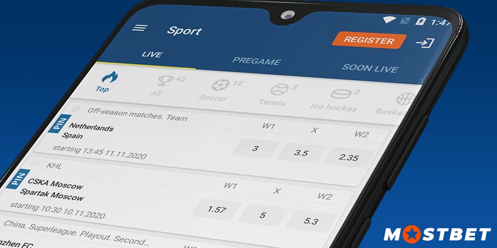 The main capabilities you may see at Mostbet